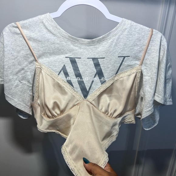 DUAL STYLE TOP // TWOTWINSTYLES // size small 🤍 - Picture 10 of 10